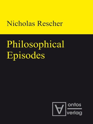cover image of Philosophical Episodes